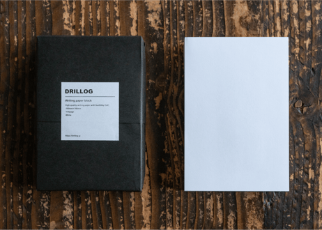 DRILLOG Writing paper block（ライティングペーパーブロック）