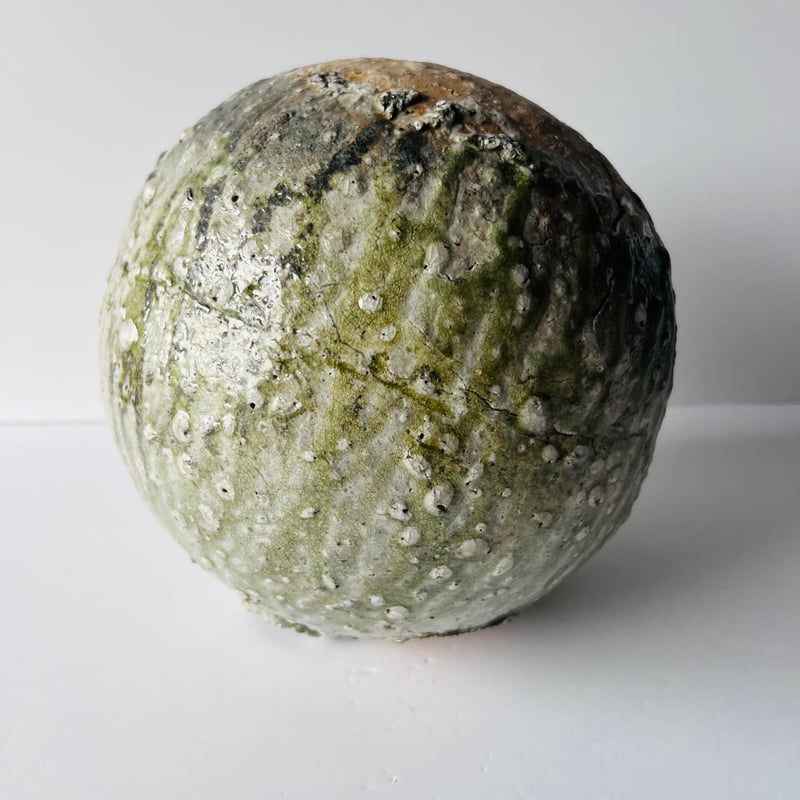 辻村史朗 伊賀丸壺 中サイズ Tー68 辻村史朗 伊賀丸壺 Shiro Tsujimura Iga Round Vase |