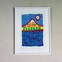 Kー3 草間彌生 木版画 Yayoi Kusama “When Life Boundlessl