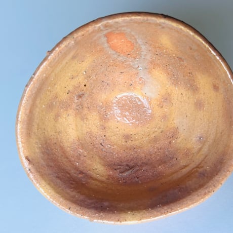 Tー5辻村史朗　井戸ぐい呑　共箱付　Shiro Tsujimura Ido Sake Cup with box