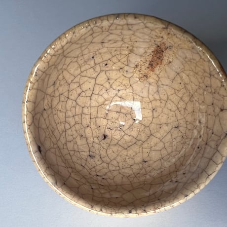 Tー3辻村史朗　井戸ぐい呑　共箱付　Shiro Tsujimura Ido Sake Cup with box