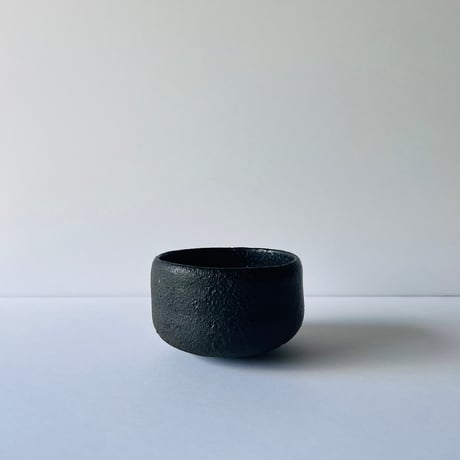 T−26 辻村史朗　引出黒茶碗　共箱付