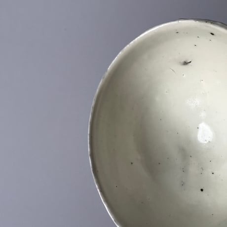 Tー37 辻村史朗　粉引きぐい呑み　共箱付 Shiro Tsujimura, Kohiki Sake Cup, with box