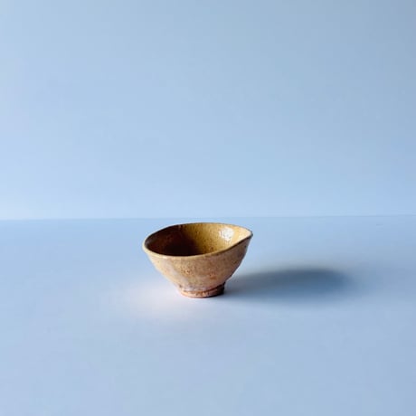 Tー2辻村史朗　井戸ぐい呑　共箱付　Shiro Tsujimura, Ido Sake Cup, with box