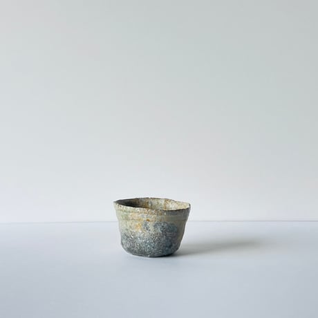 F−5 古谷和也　信楽ぐい呑　共箱付　Kazuya Furutani – Shigaraki Guinomi with Tomobako (Original Wooden Box)
