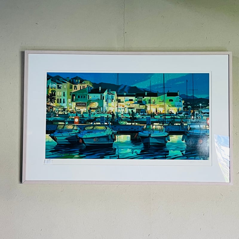 STー2 笹倉鉄平 「プエルトバヌス」シルクスクリーン Teppei Sasakura