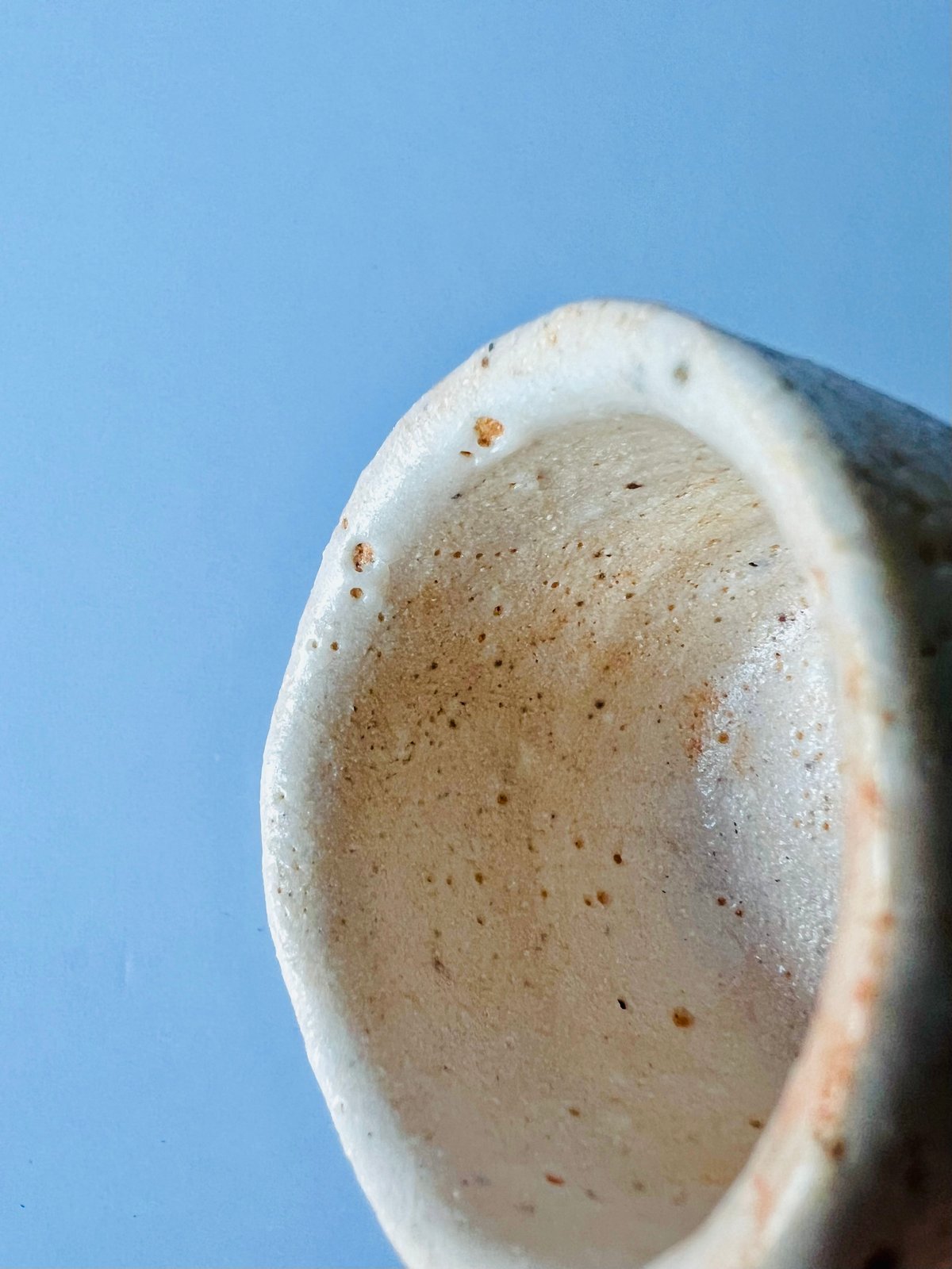 T−16 辻村史朗 志野ぐい呑 T-16 Shiro Tsujimura Shino sake