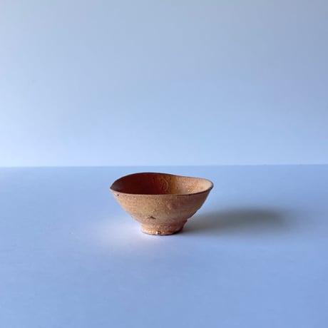 Tー4辻村史朗　井戸ぐい呑　共箱付　Shiro Tsujimura Ido Sake Cup with box