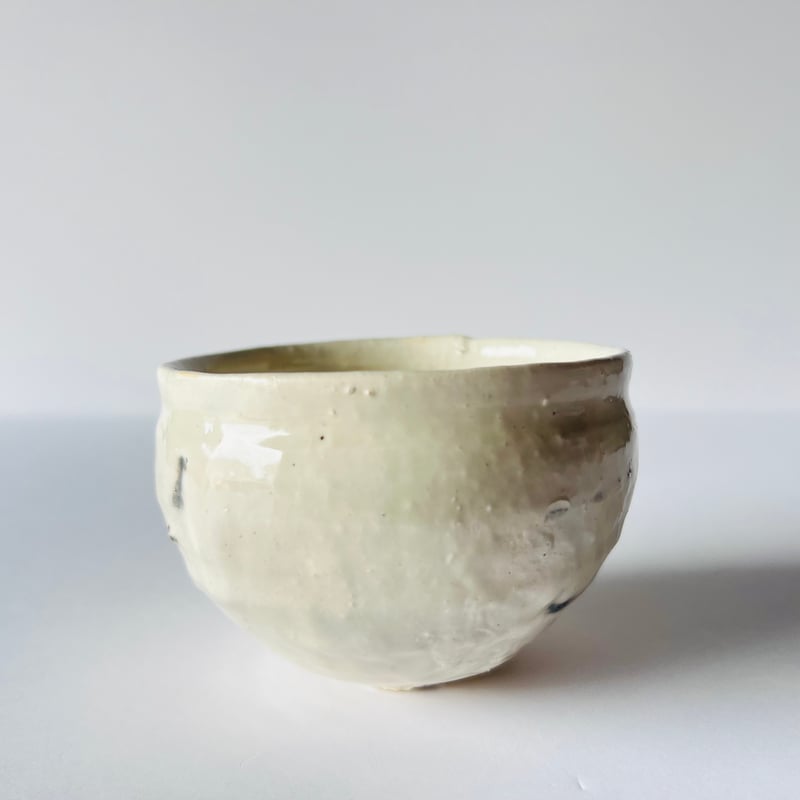 T−133 辻村史朗 粉吹ワインカップ大 共箱付（後日発送）Shiro