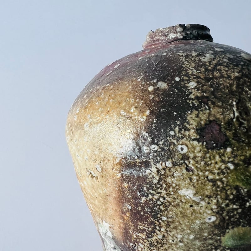 O−23 大平新五 信楽蹲壺 | GARAGE MADE