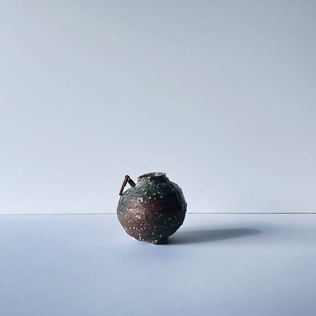 T−8 辻村史朗　伊賀花掛け　T-8 Shiro Tsujimura Iga Flower Hanging