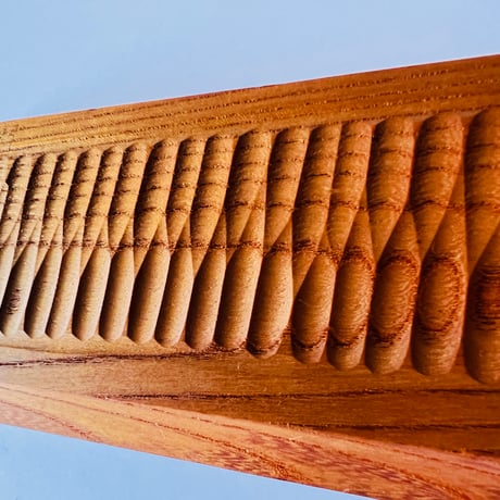 Mー5 一文字盆　欅　Ichimonji Tray (Rectangular Tea Tray)