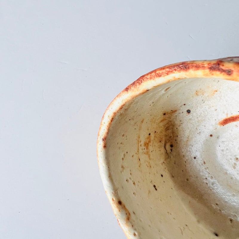 T-74 辻村史朗 志野茶碗 Shiro Tsujimura Shino tea bowl |