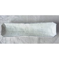 T−122 辻村史朗　粉吹長皿　共箱付　Shiro Tsujimura Kofuki Rectangular Plate