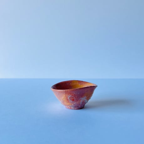 Tー5辻村史朗　井戸ぐい呑　共箱付　Shiro Tsujimura Ido Sake Cup with box