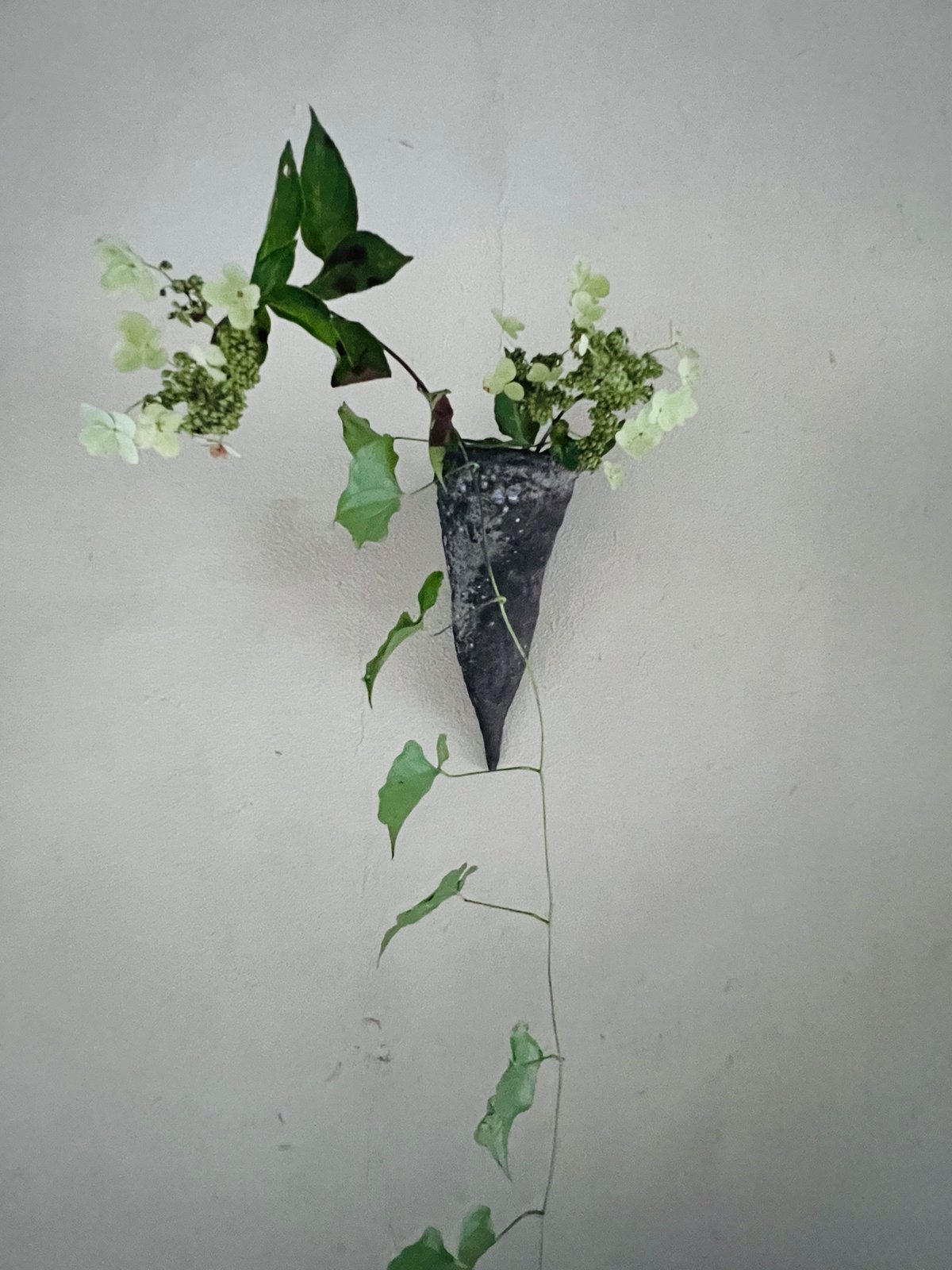 信楽焼神山直彦作掛花