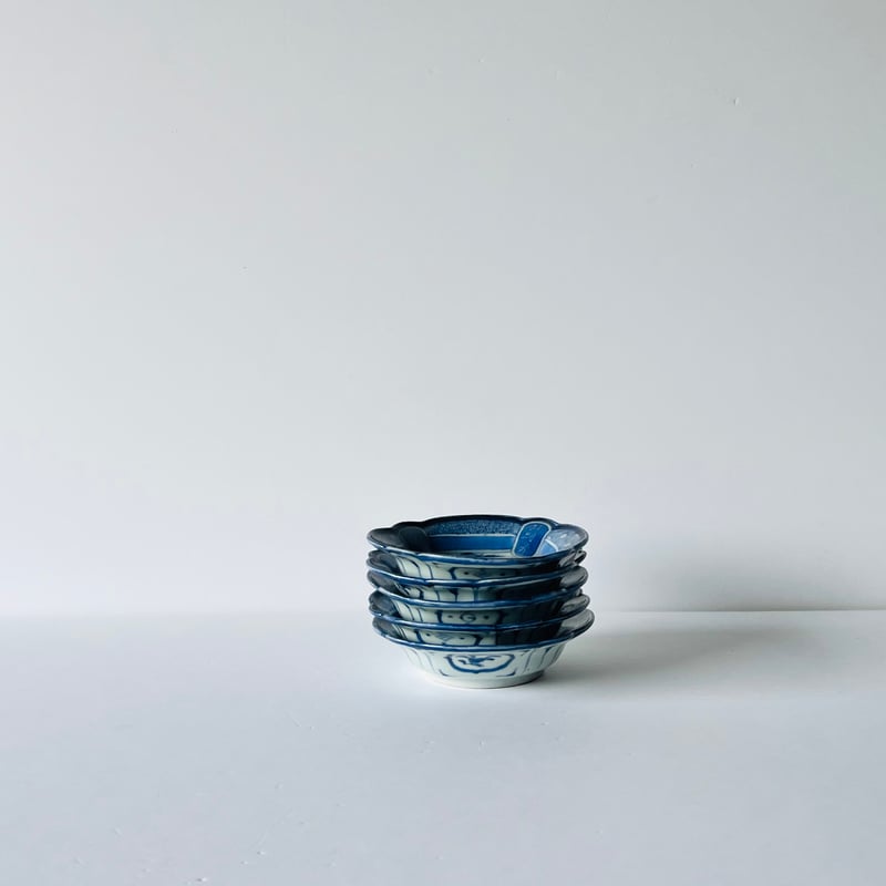 IS-1 伊万里 染付 山水文皿 Imari blue and white landscape