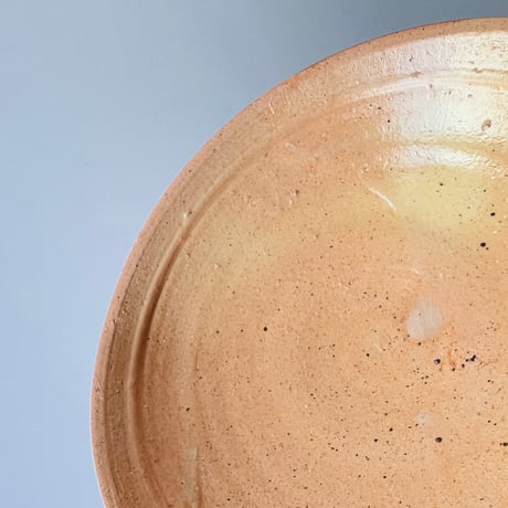 T−105 辻村史朗　井戸皿　　Shiro Tsujimura Ido Plate (Ido-style Ceramic Plate)