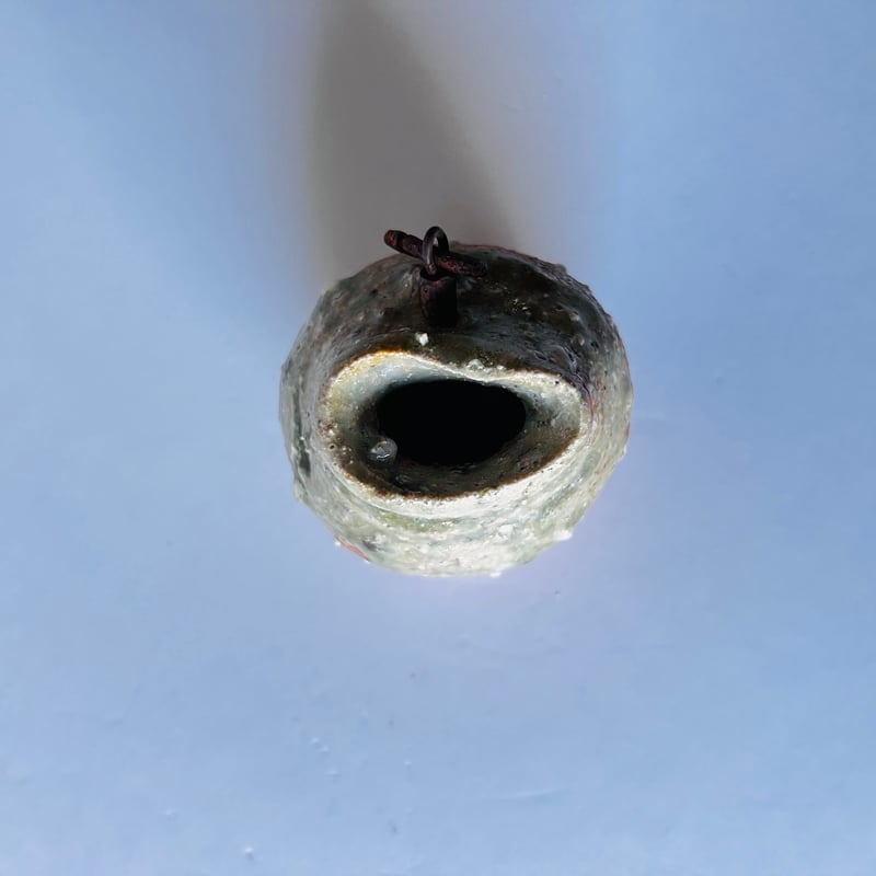 T-51 辻村史朗 伊賀蹲掛花入 Shiro Tsujimura Iga Uzukumaru