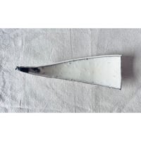T−119 辻村史朗　粉吹三角皿  共箱付　Shiro Tsujimura Kofuki Triangular Plate