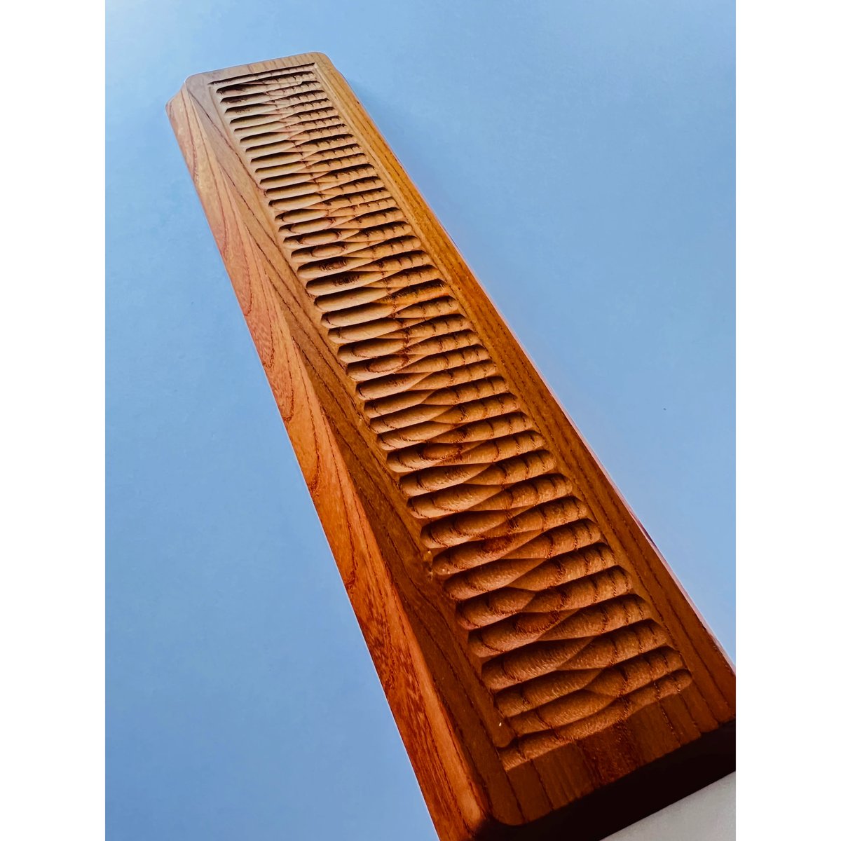 Mー5 一文字盆 欅 Ichimonji Tray (Rectangular Tea Tray