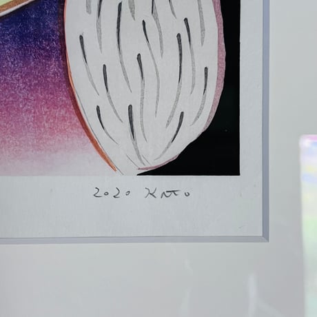 KIー2　加藤泉「無題2」木版画　Izumi Kato “Untitled 2” Woodblock Print