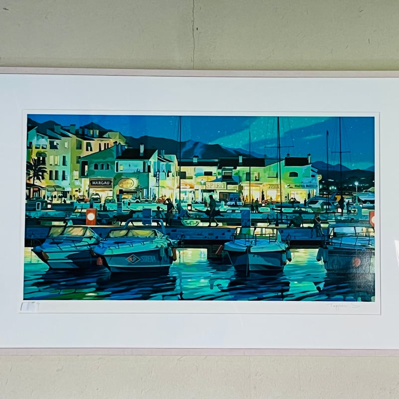 STー2 笹倉鉄平 「プエルトバヌス」シルクスクリーン Teppei Sasakura