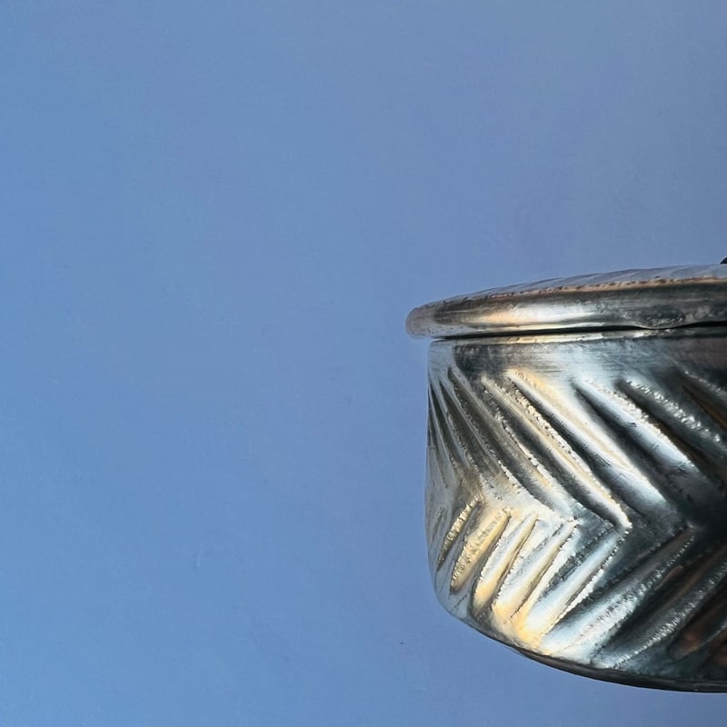 TN−96 谷井直人 銀彩しのぎボンボ二エール Silver-Glazed Shinogi B