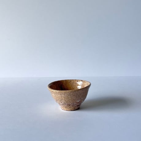 Tー3辻村史朗　井戸ぐい呑　共箱付　Shiro Tsujimura Ido Sake Cup with box
