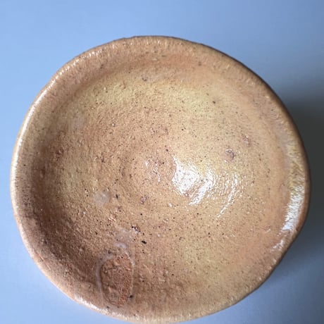 Tー4辻村史朗　井戸ぐい呑　共箱付　Shiro Tsujimura Ido Sake Cup with box