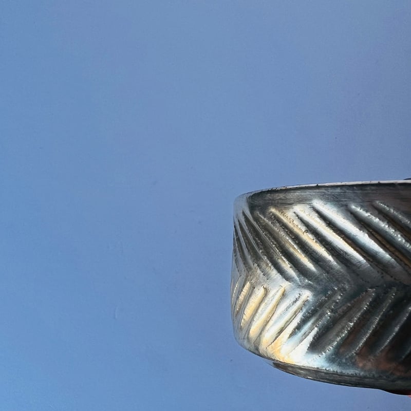 TN−96 谷井直人 銀彩しのぎボンボ二エール Silver-Glazed Shinogi B