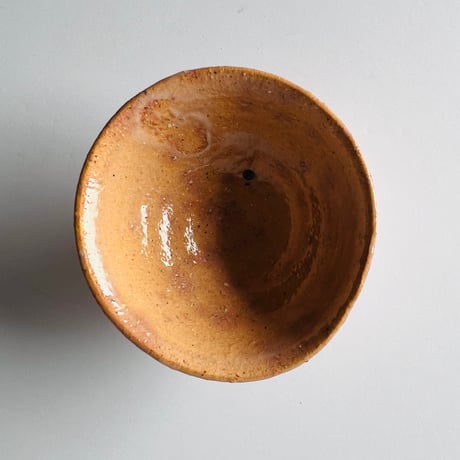 Tー45 辻村史朗　井戸ぐい呑　共箱付き　Shiro Tsujimura Ido Sake Cup with box