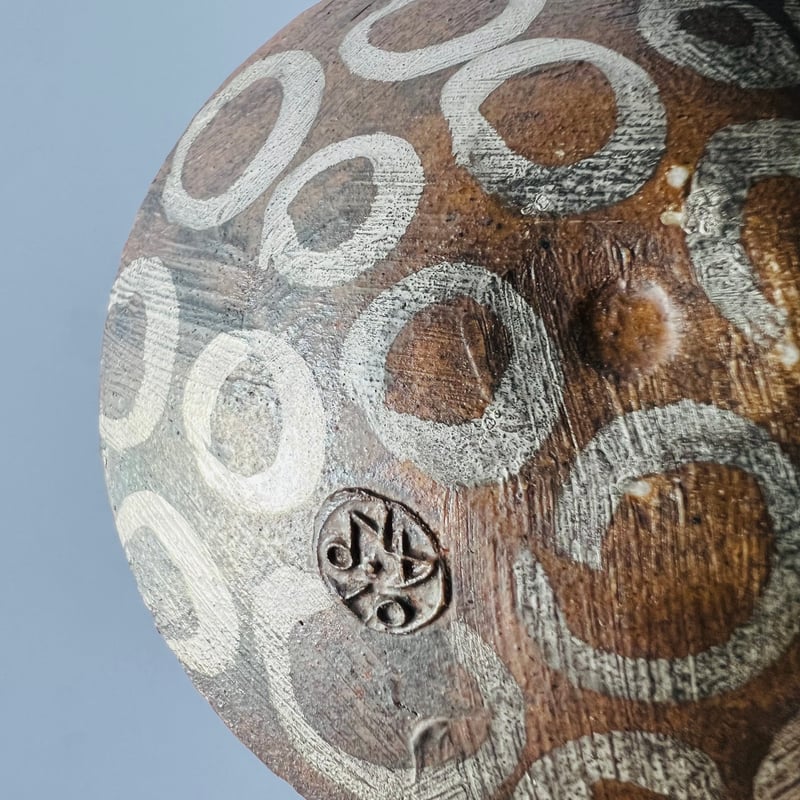 TNー68 谷井直人 グリグリ黒流し小皿 Naoto Tanii – Black Glazed