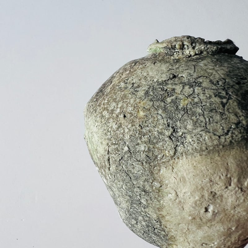 O−27 大平新五 信楽蹲掛花入れ | GARAGE MADE