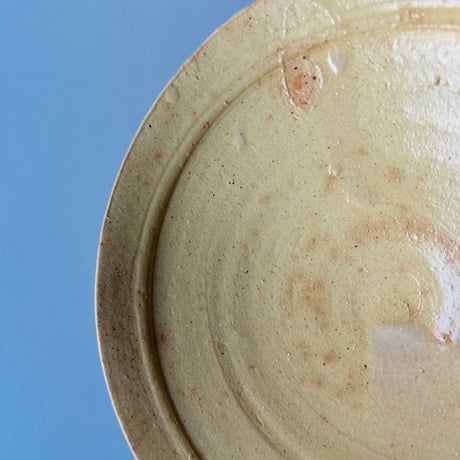 T−108 辻村史朗　井戸皿　　Shiro Tsujimura Ido Plate (Ido-style Ceramic Plate)