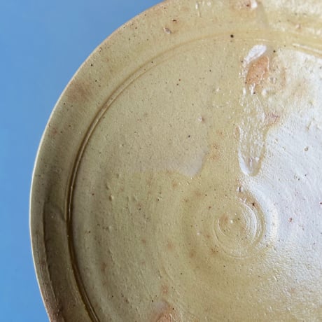 T−107 辻村史朗　井戸皿　　Shiro Tsujimura Ido Plate (Ido-style Ceramic Plate)