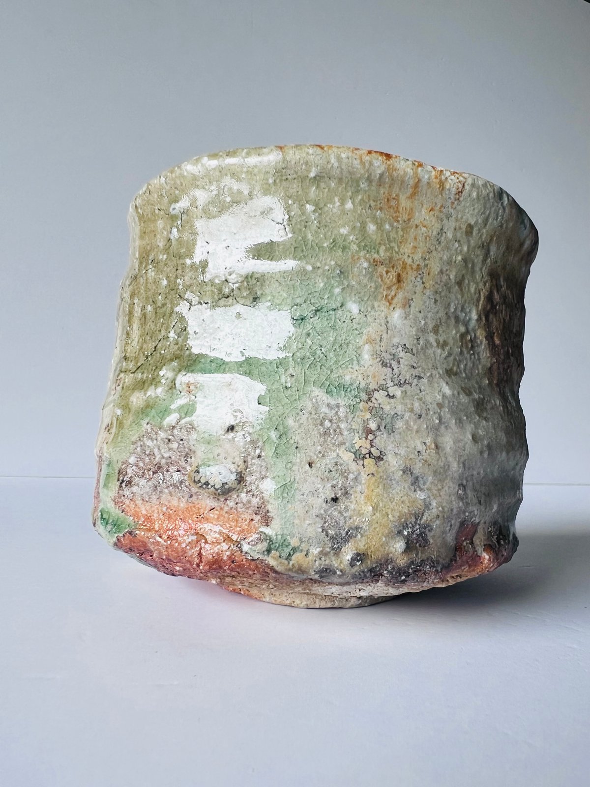 F-18 古谷和也 信楽茶碗 Kazuya Furuya Shigaraki tea bowl