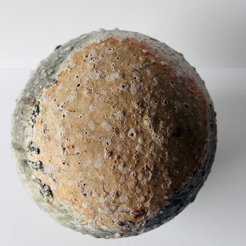 Tー68 辻村史朗 伊賀丸壺 Shiro Tsujimura Iga Round Vase |