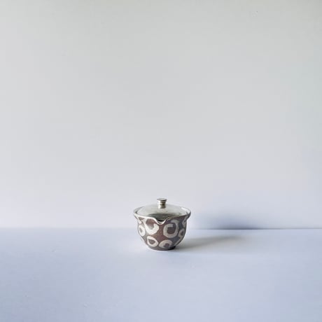 TNー58 谷井直人　ぐりぐり銀彩絞出し　Guri Guri Silver Teapot