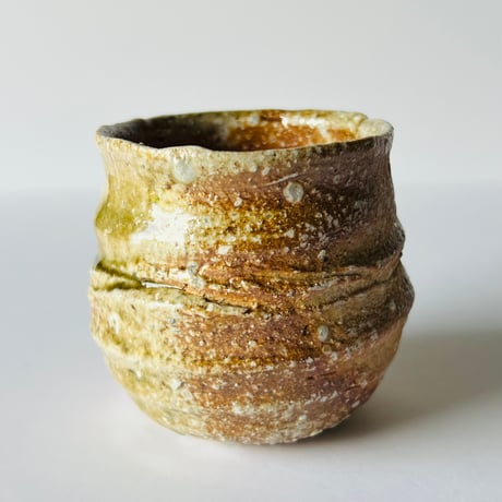 Fー26 古谷和也　信楽酒杯　Kazuya Furutani   Shigaraki Sake Cup