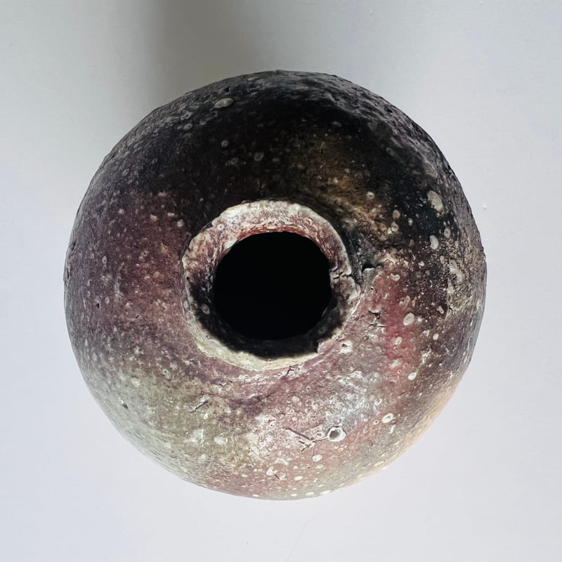 O−23 大平新五 信楽蹲壺 | GARAGE MADE