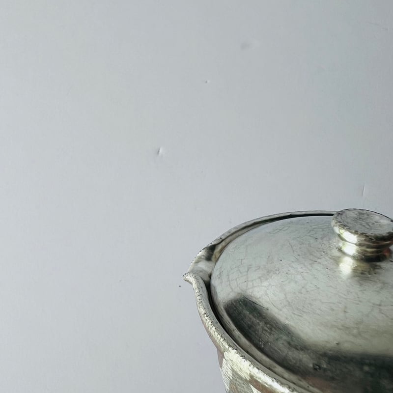 TNー58 谷井直人 ぐりぐり銀彩絞出し Guri Guri Silver Teapot |