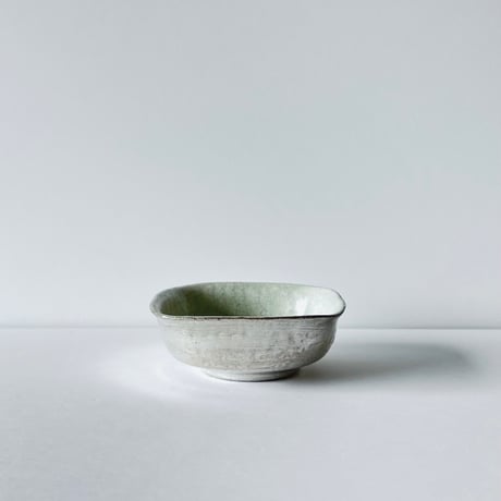 TN−111 谷井直人　銀彩ビードロ四方皿 Naoto Tanii Silver Glaze Bidoro Square Plate