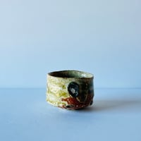 Fー24 古谷和也　信楽ぐい呑　共箱有　Kazuya Furutani Shigaraki Guinomi  with Tomobako