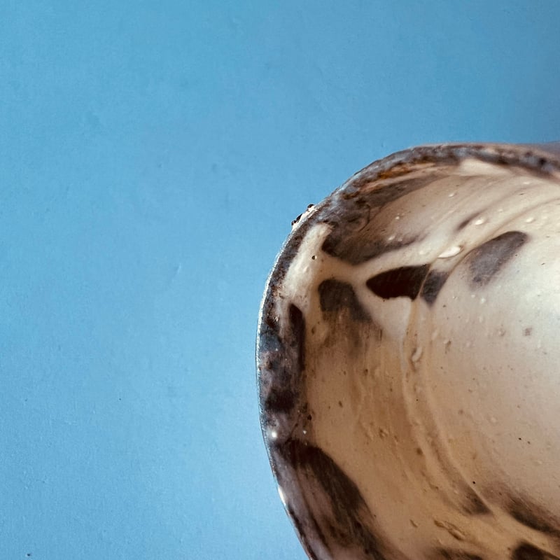 Tー86 辻村史朗 粉吹ぐい呑 共箱有 Shiro Tsujimura Powdered Sa