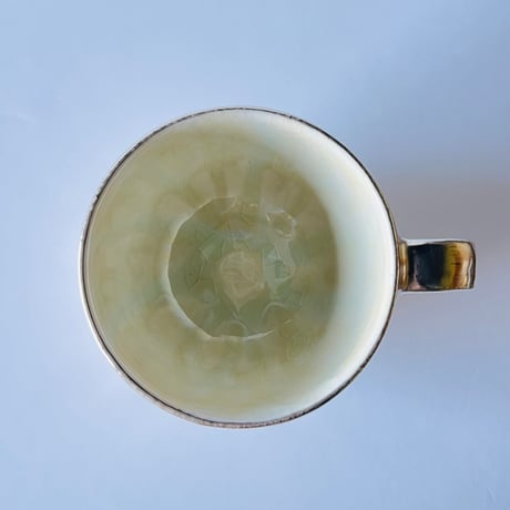 TNー66 谷井直人　銀彩ビードロマグカップ　Naoto Tanii – Silver-Glazed Bidoro Mug