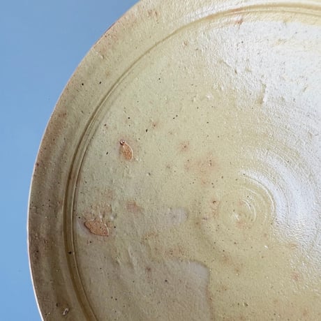 T−107 辻村史朗　井戸皿　　Shiro Tsujimura Ido Plate (Ido-style Ceramic Plate)
