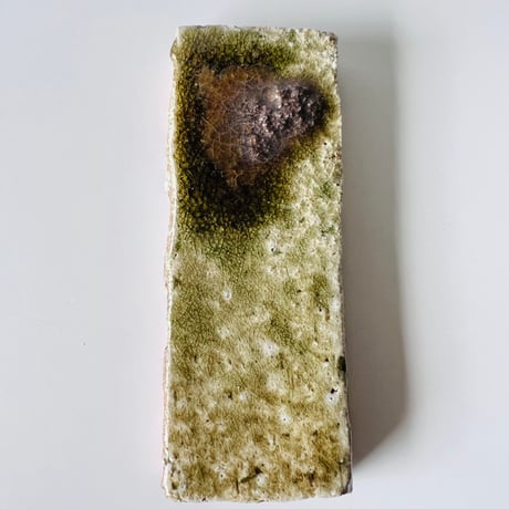F−14 古谷和也　信楽長角四方陶板皿五枚組　Kazuya Furutani – Set of Five Shigaraki Rectangular Ceramic Plates