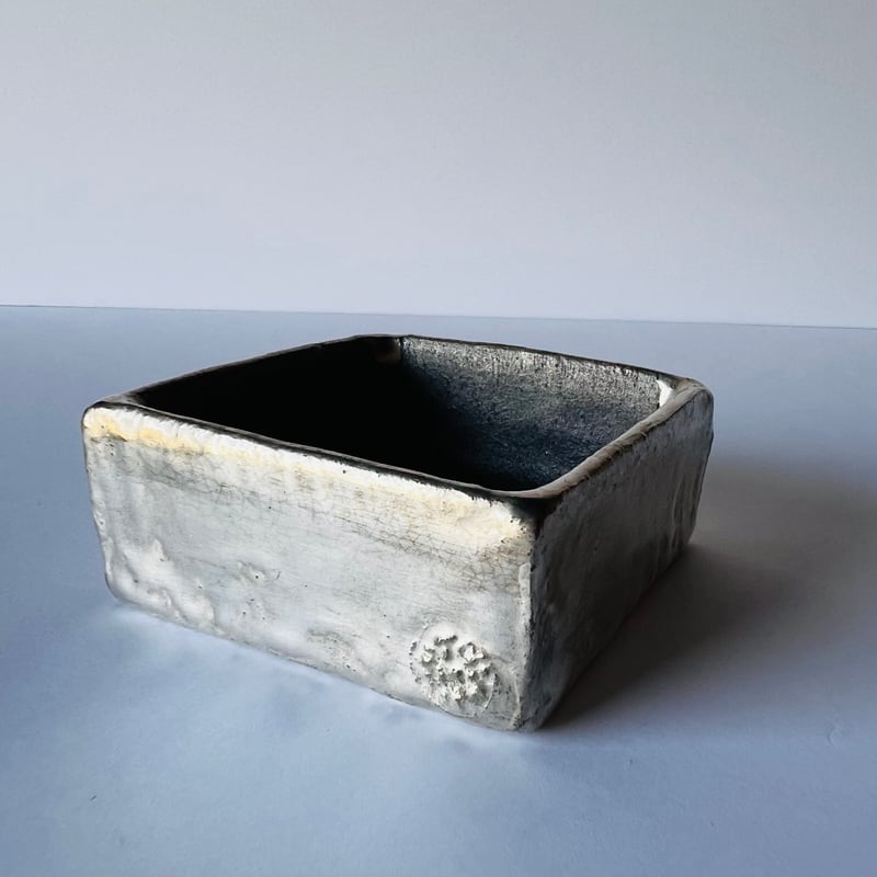 TNー76 谷井直人 銀彩四方皿 | GARAGE MADE