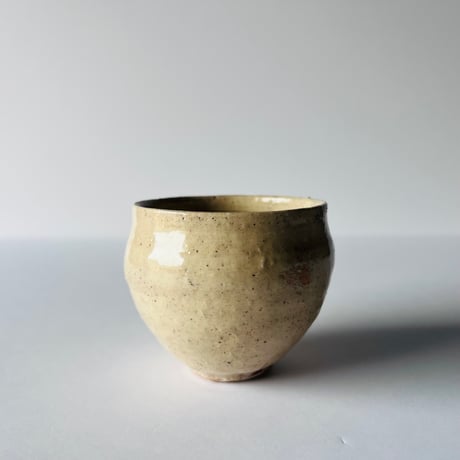 T−130 辻村史朗　井戸旅茶碗　共箱付　Shiro Tsujimura Ido Travel Tea Bowl